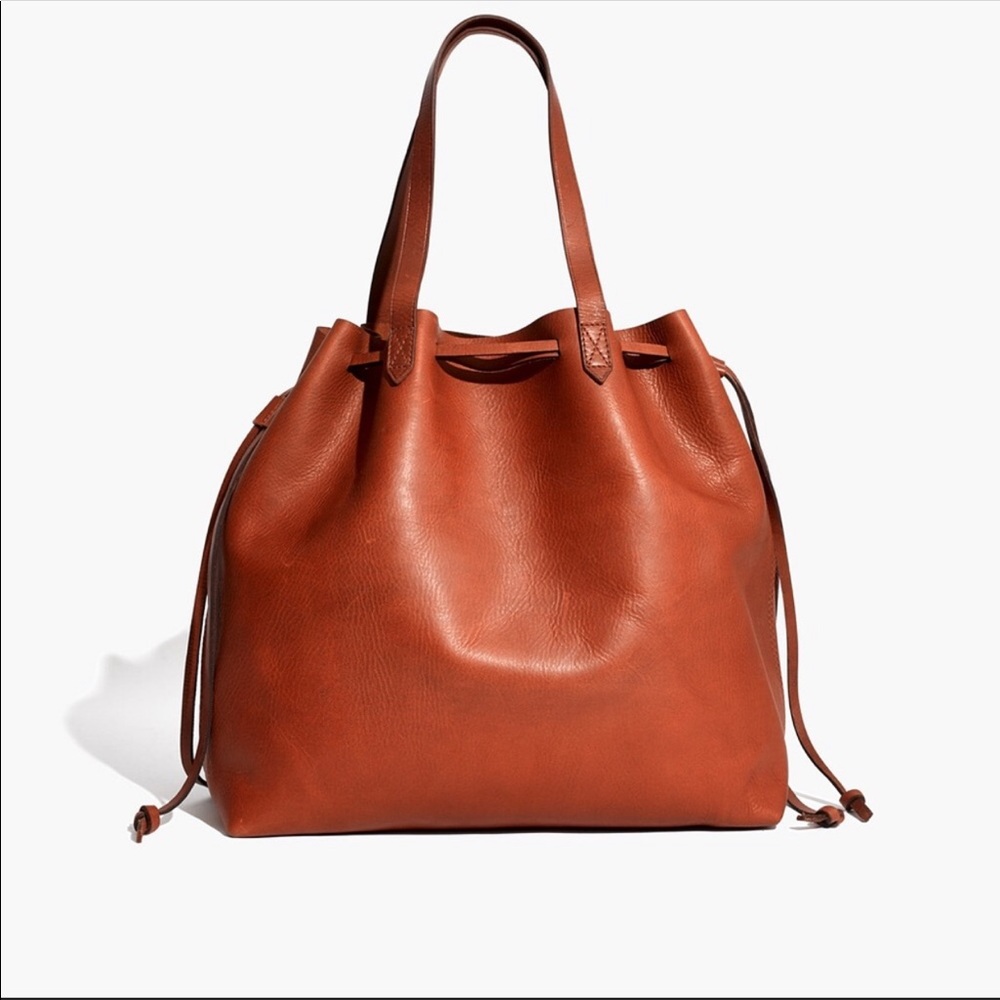 Madewell drawstring transport tote